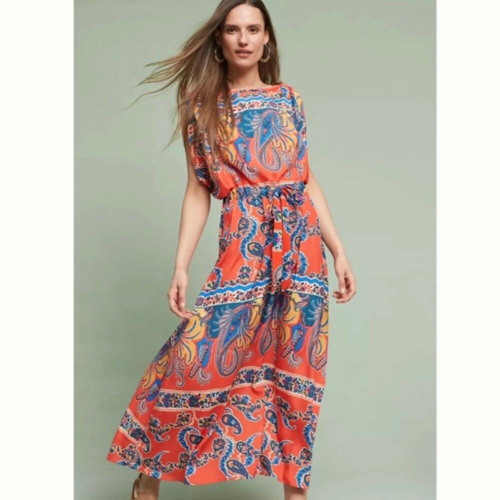 Anthropologie Eva Franco Turin Kimono Dress Sz.6